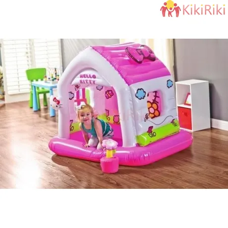 Надуваема къщичка за игра Intex HELLO KITTY
