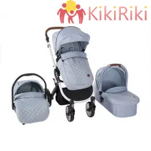 Бебешка количка 3в1 KikkaBoo Dotty [1]