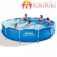 Сглобяем басейн Bestway 366х76 см.