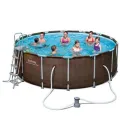 Сглобяем басейн Bestway Rattan 427х107см. [1]
