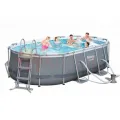 Овален сглобяем басейн Bestway 424x250x100см [1]