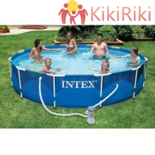 Сглобяем басейн Intex с филтърна помпа 305х76 см.