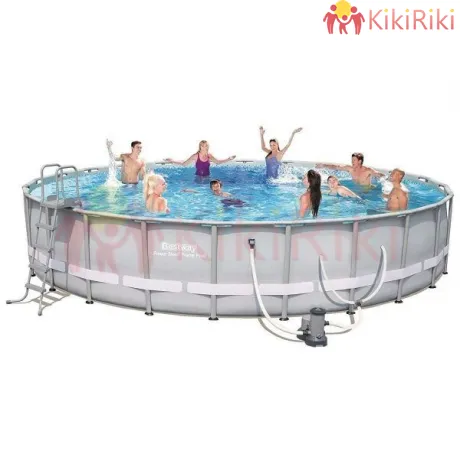 Сглобяем кръгъл басейн Bestway 671х132см.
