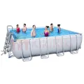 Сглобяем квадратен басейн Bestway 488х488х122см.  [1]