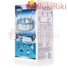 Сглобяем басейн Bestway 488×122см (пълен комплект) [1]