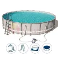Сглобяем кръгъл басейн Bestway 671х132см. [2]