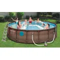 Сглобяем басейн Bestway Rattan + проз. 488х122см. [2]