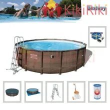 Сглобяем басейн Bestway Rattan 488х122см. (комплект) [1]