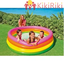 Надуваем детски басейн Intex Sunset Glow [1]