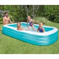 Надуваем басейн Intex Family [1]