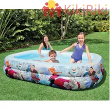 Надуваем детски басейн Intex Frozen [1]