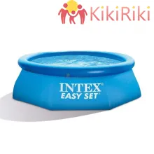 Надуваем басейн Intex  244х76см. [1]