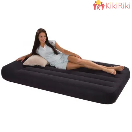 Надуваем матрак с помпа Intex Twin Classic
