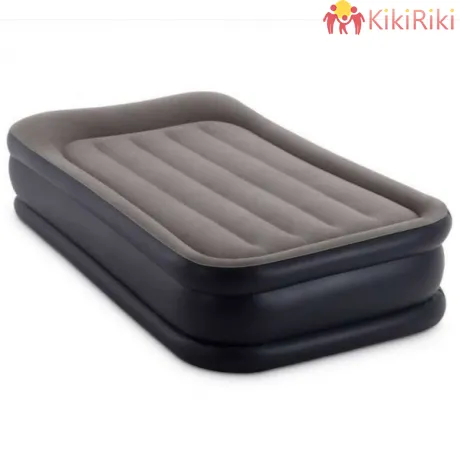 Надуваем матрак INTEX Queen Deluxe