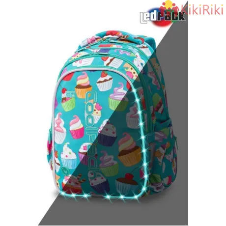 Светеща LED раница CoolPack Cupcakes JOY M