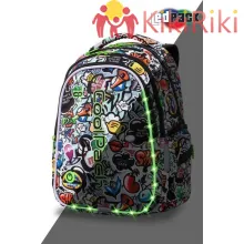 Светеща LED раница CoolPack Graffiti JOY M