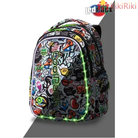 Светеща LED раница CoolPack Graffiti JOY M