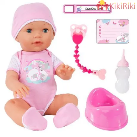 Пишкаща кукла Bayer Piccolina Love 42см.