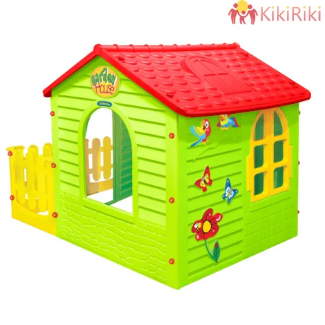 Garden House – детска къщичка с ограда за двора и градината