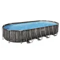 Овален сглобяем басейн 732x366x122см. Bestway Power Steel Oval [2]