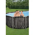 Овален сглобяем басейн 732x366x122см. Bestway Power Steel Oval [10]