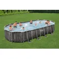 Овален сглобяем басейн 732x366x122см. Bestway Power Steel Oval [1]