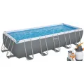 Bestway Сглобяем басейн 640х274х132см. Power Steel Rectangular  [1]