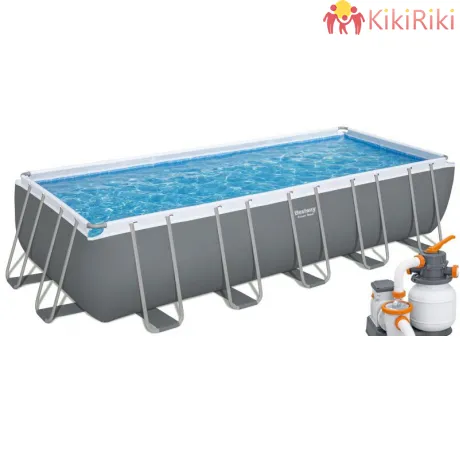 Bestway Сглобяем басейн 640х274х132см. Power Steel Rectangular 