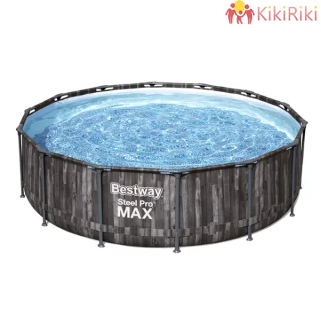 Сглобяем басейн 427x107см. Bestway Steel Pro Max