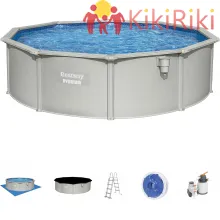 Сглобяем басейн Hydrium Bestway 460×120см.