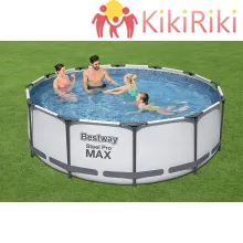 Сглобяем басейн с филтърна помпа Bestway 366х100 см. [1]