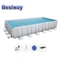 Семеен сглобяем басейн с пясъчен филтър Bestway 732х366см. [2]