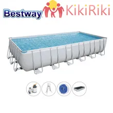 Семеен сглобяем басейн с пясъчен филтър Bestway 732х366см. [1]