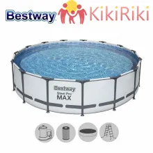 Сглобяем кръгъл басейн Bestway 457×107см. [1]