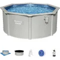 Сглобяем басейн с метална рамка Bestway 300х120см. [1]