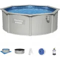 Сглобяем басейн Bestway Hydrium 360×120см. [1]