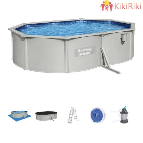 Bestway Hydrium Сглобяем овален басейн 500х360х120см.