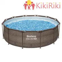 Сглобяем басейн Bestway Rattan 366х100см.