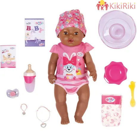 Интерактивно бебе с аксесоари Baby Born етническо