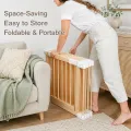 GINGER HOME Детска дървена кошара за игра с 8 панела [10]