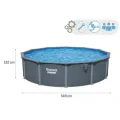 Сглобяем басейн Bestway Hydrium 549x132см. [6]