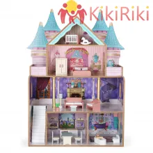 The Castle – дървена къща за кукли с 18 аксесоара [1]