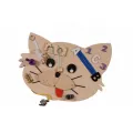 Cat Дървена дъска Монтесори [1]