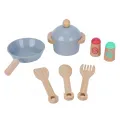 Tooky Toy Дървена детска кухня и черна дъска 2в1 [4]