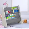 Ginger Home Сива етажерка за книги [2]