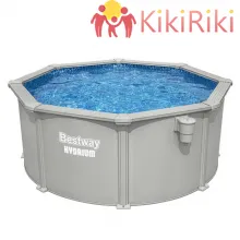 Голям сглобяем басейн с метална рамка Bestway 300х120см.