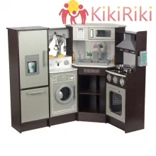 Wooden Голяма дървена кухня Кая