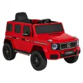 Mercedes-Benz G580 Акумулаторен джип  12V с EVA гуми и кожена седалка [3]