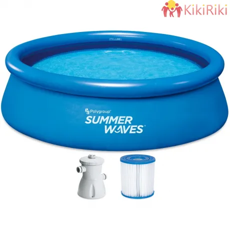 Басейн Summer Waves 305 х 76 см. с филтърна помпа