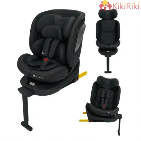 Kinderkraft I-360 2 PLUS Black i-Size столче за кола 40–150 см